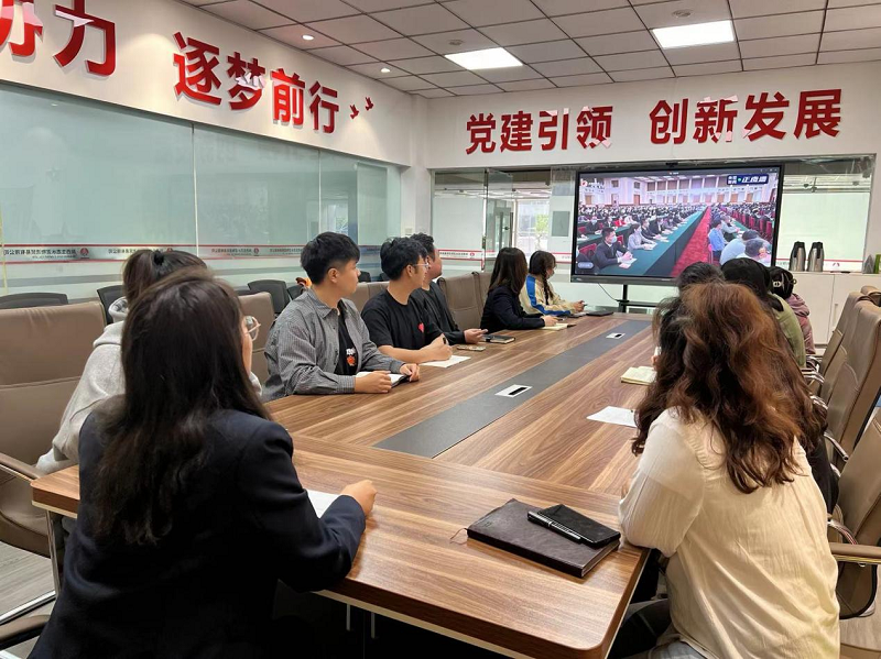 物贸公司团支部开展青年团员学习分享会
