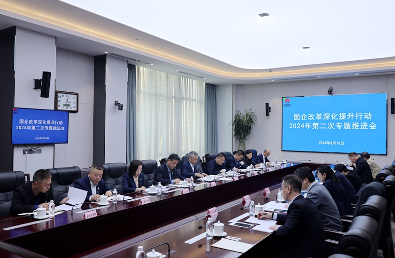陕煤集团召开国企改革深化提升行动2024年第二次推进会