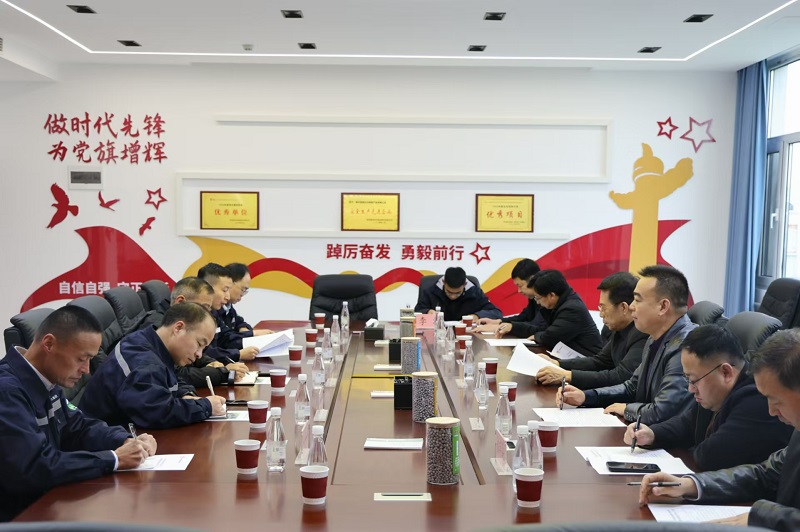 榆林市决咨委一行到神木恒稳公司调研指导工作