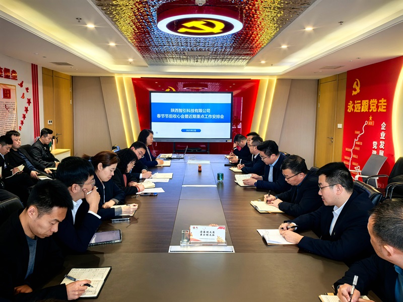 智引公司召开春节节后收心会暨近期重点工作安排会