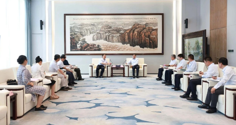 张文琪会见陕西省科协党组书记李豫琦